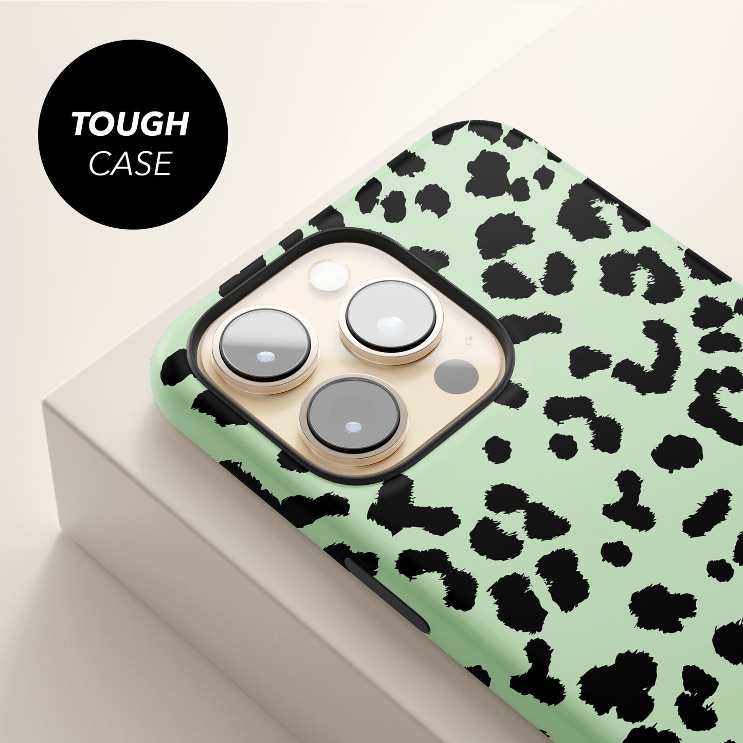 Mint Green Leopard Print Case Phone Case