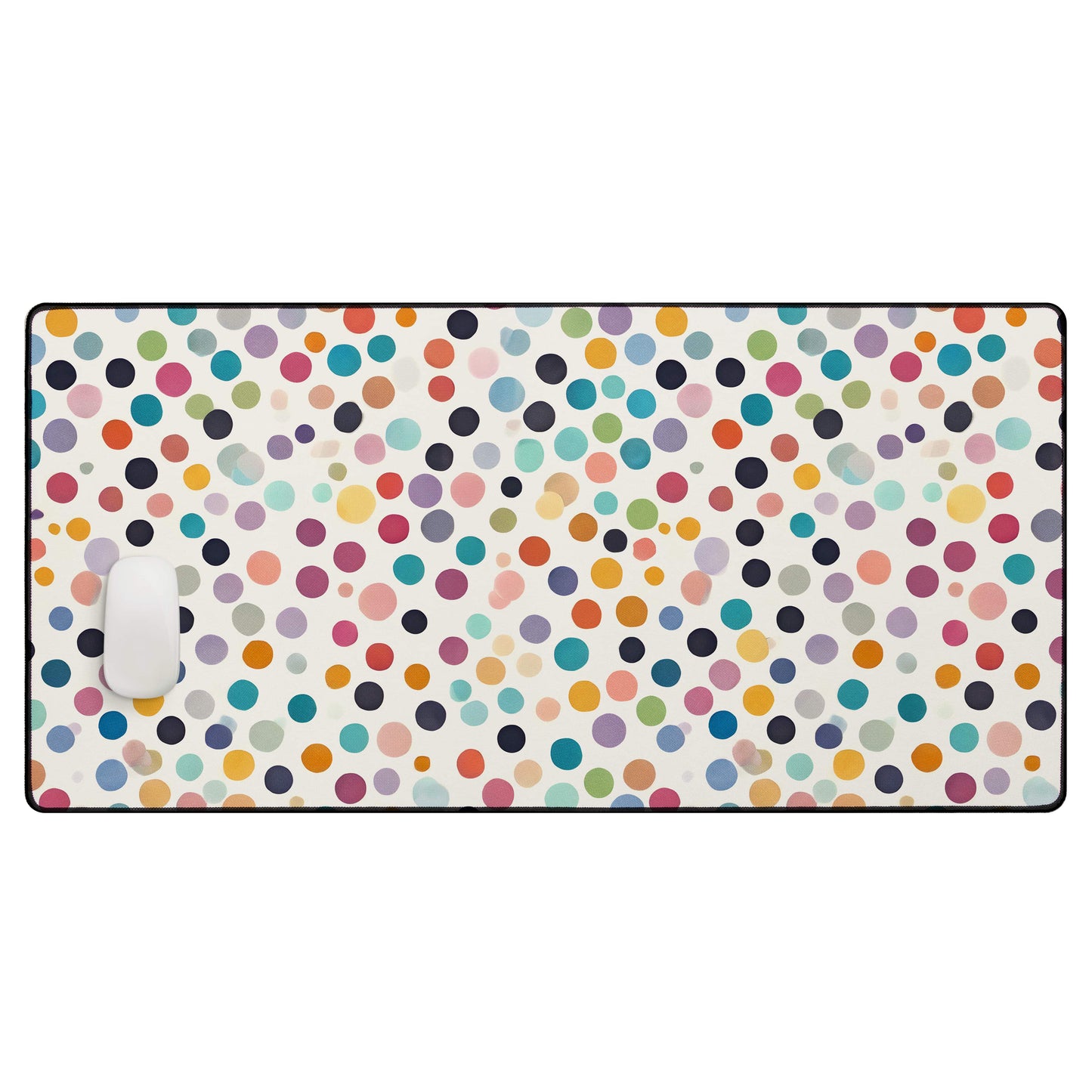 Multicolour Polka Dot Desk & Gaming Mat Desk & Gaming Mat