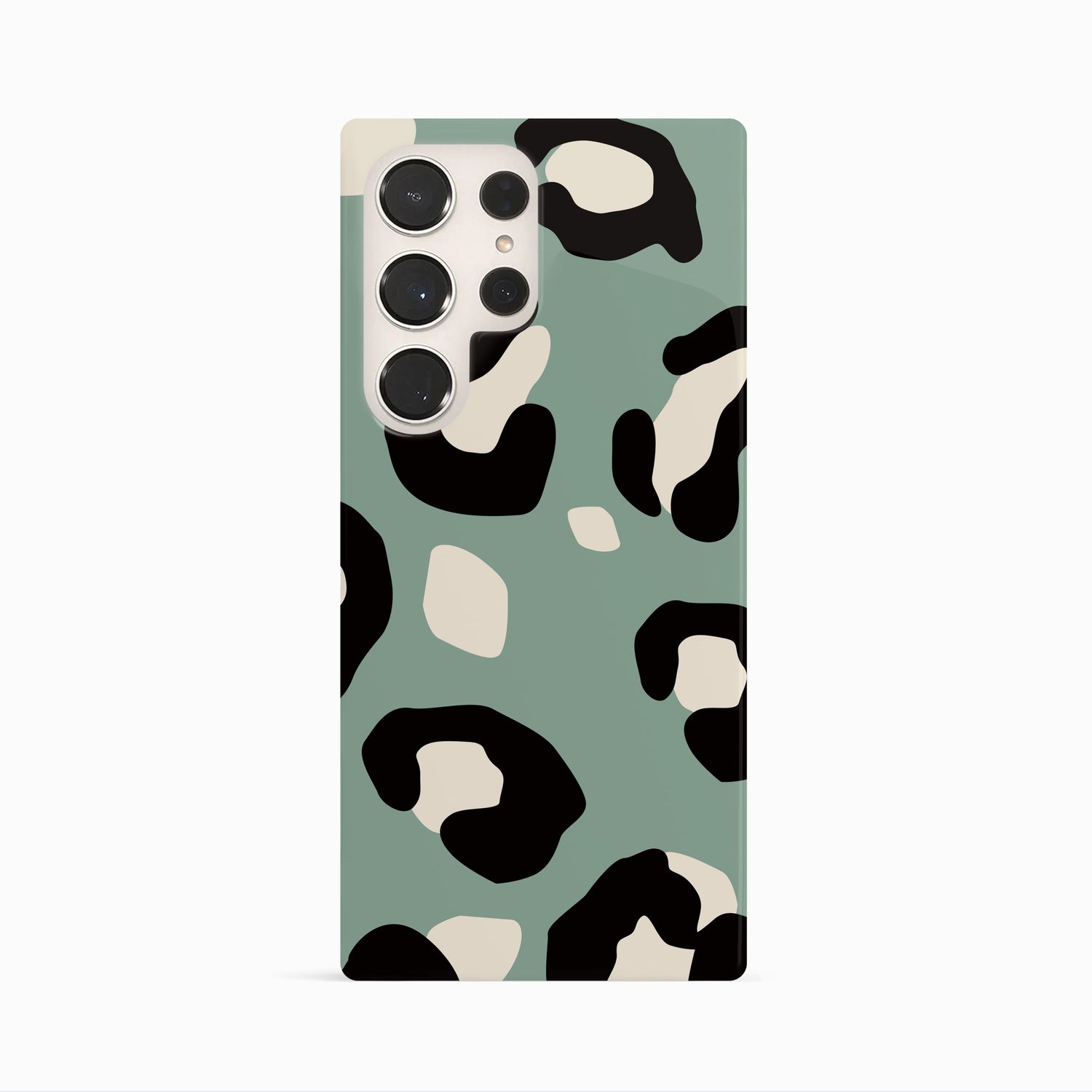 Muted Blue Leopard Print Phone Case Phone Case
