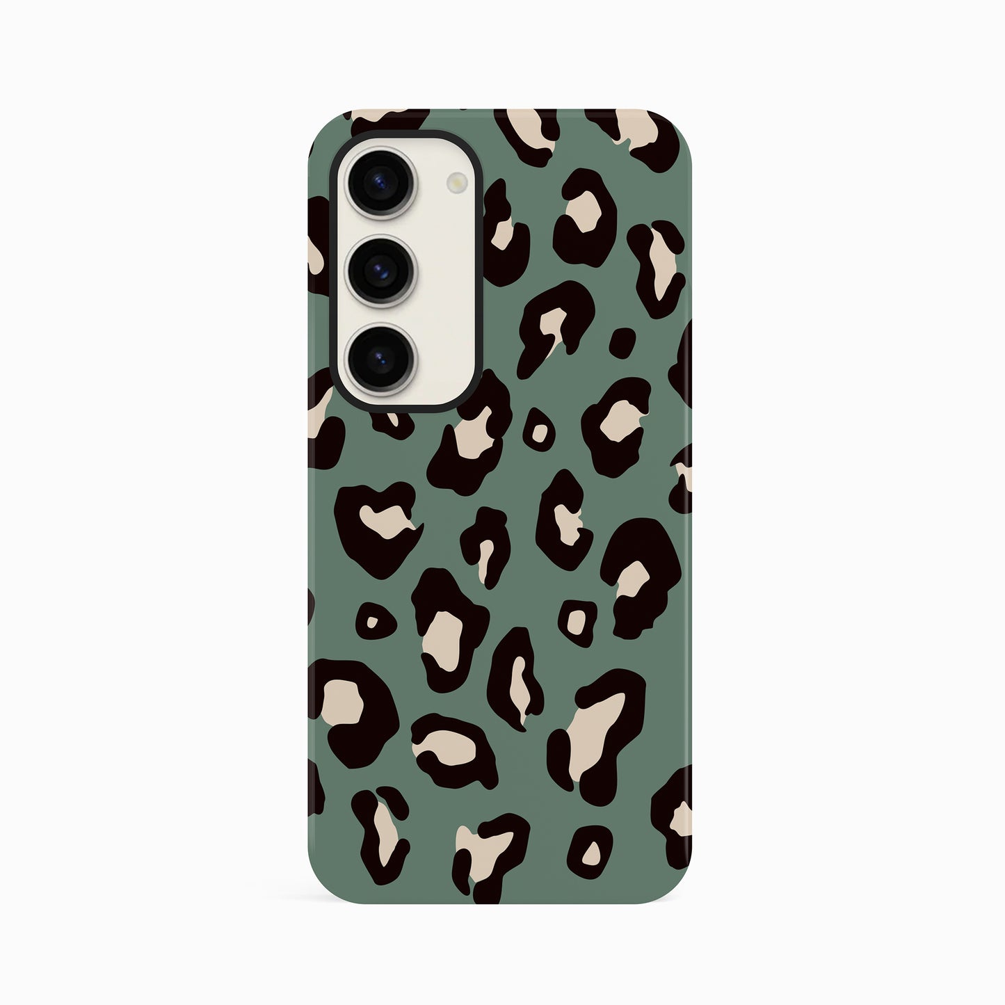 Muted Teal Leopard Print Case
