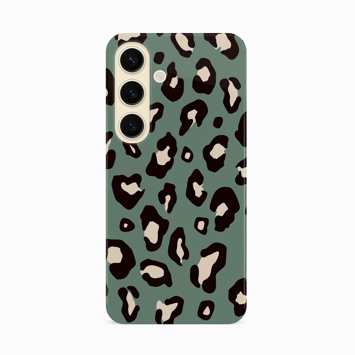 Muted Teal Leopard Print Case