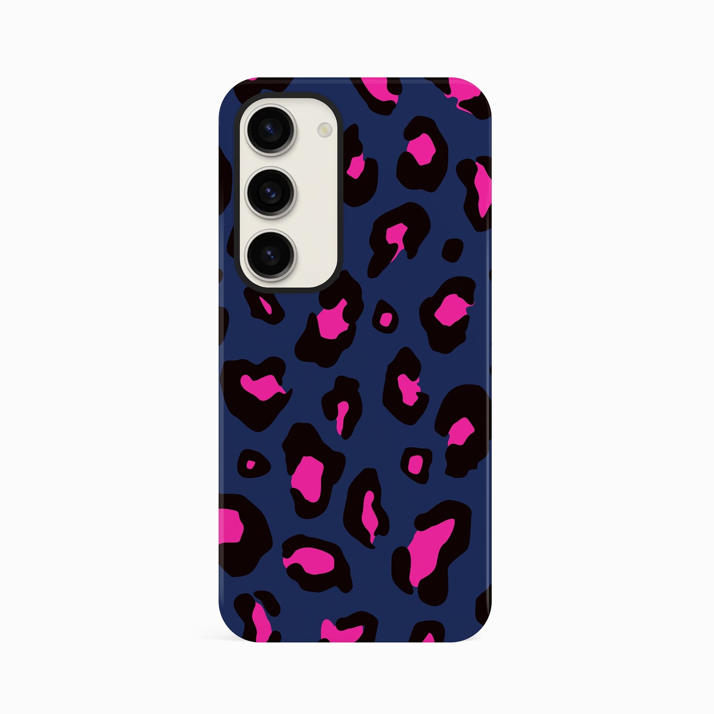 Pink Navy Blue Leopard Print Case Phone Case
