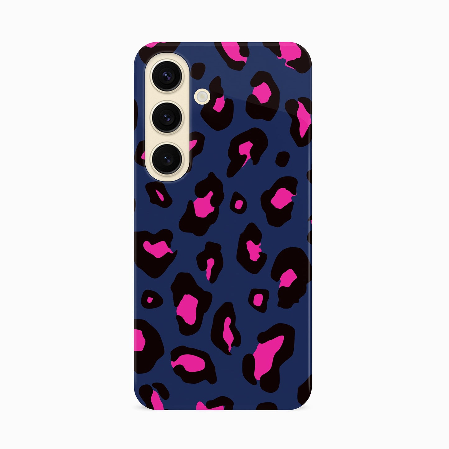 Pink Navy Blue Leopard Print Case Phone Case