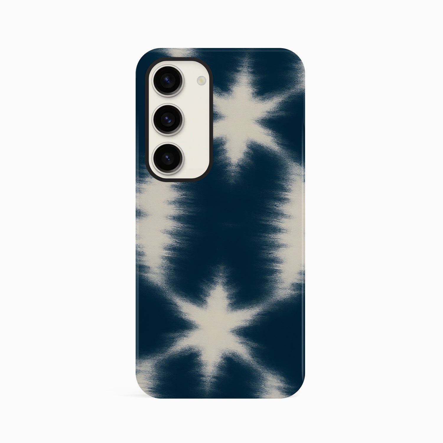 Navy Blue Tie Dye Print Phone Case Phone Case