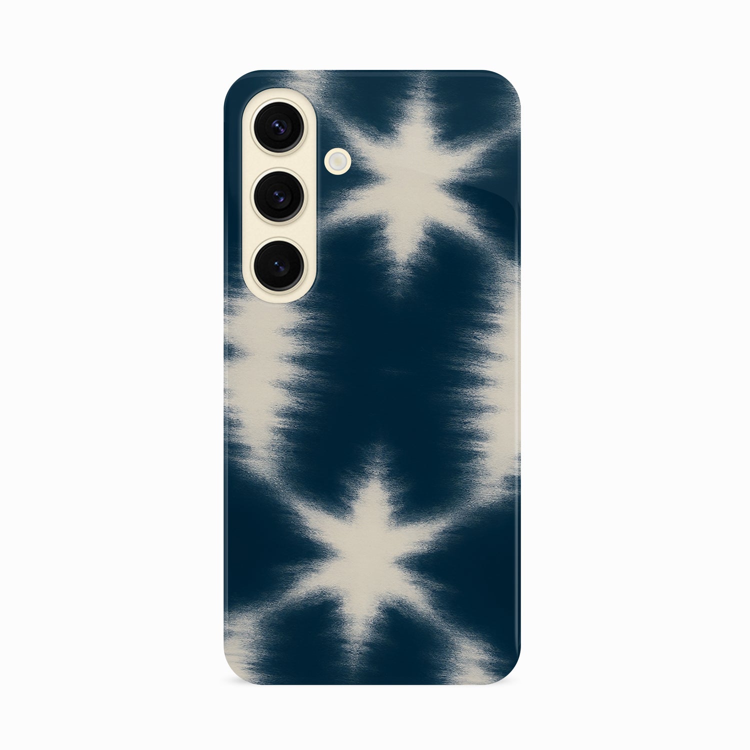 Navy Blue Tie Dye Print Phone Case Phone Case