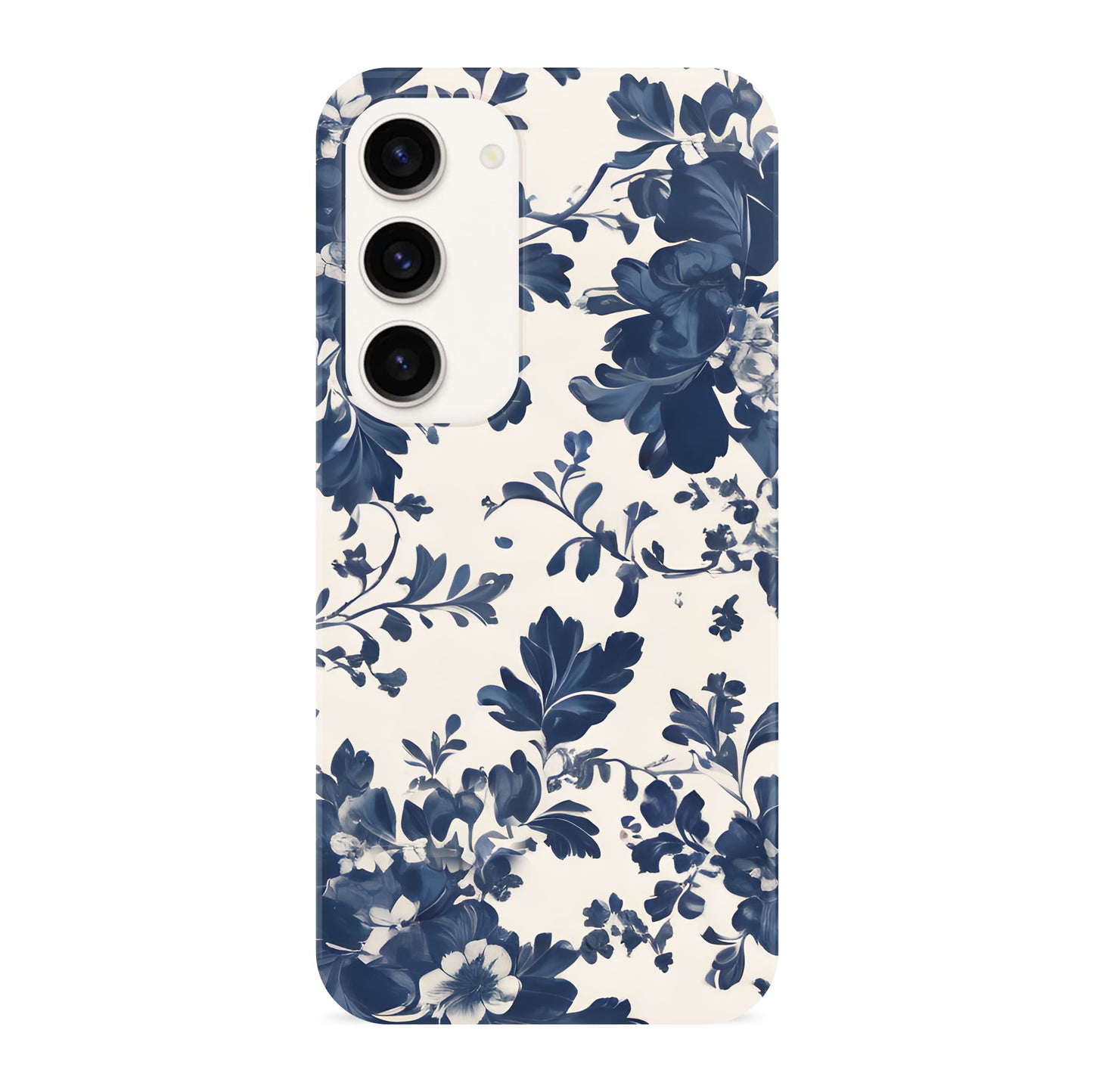 Navy Vintage Floral Pattern Case Phone Case