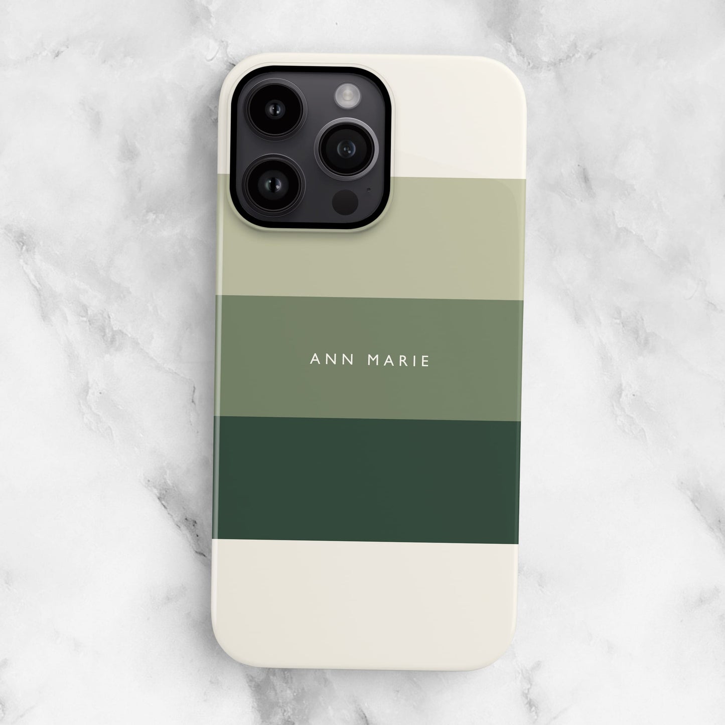 Olive Green Stripes Custom Case Phone Case