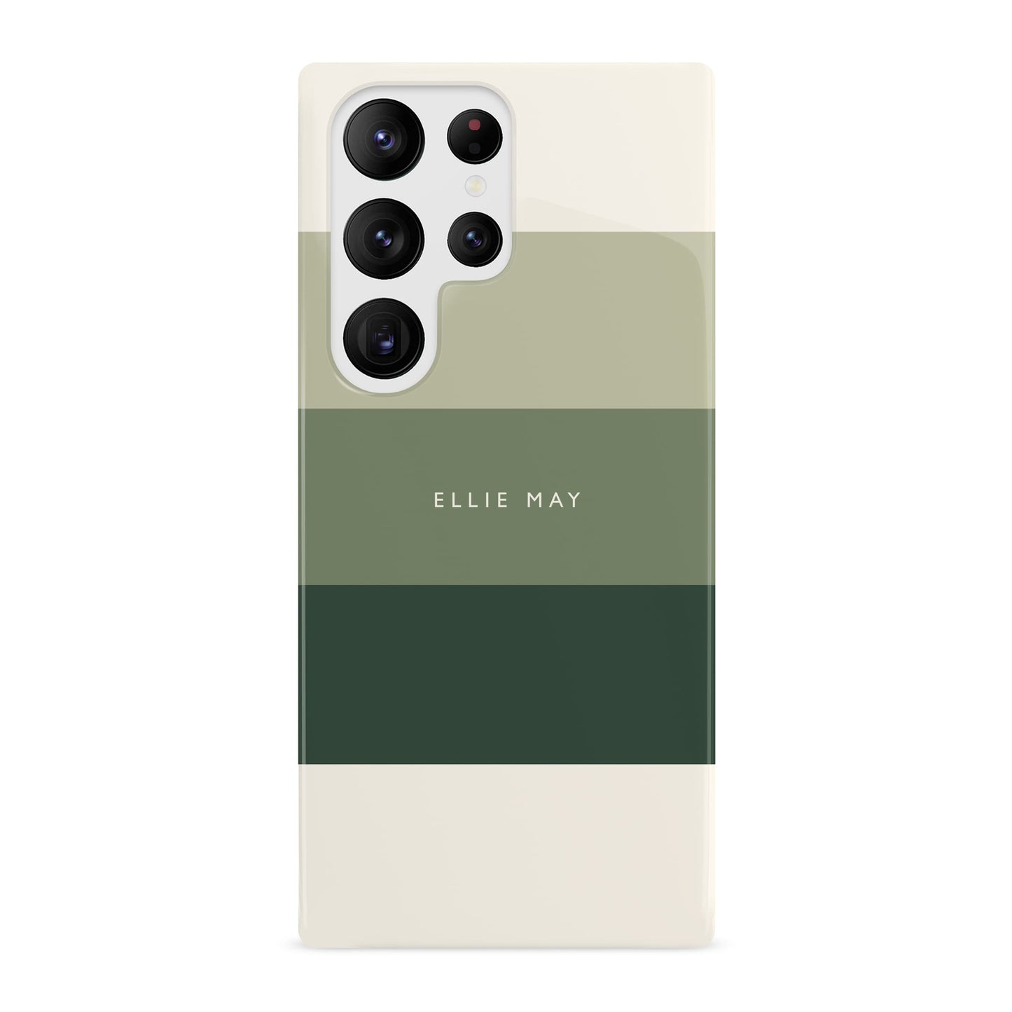 Olive Green Stripes Custom Case Phone Case