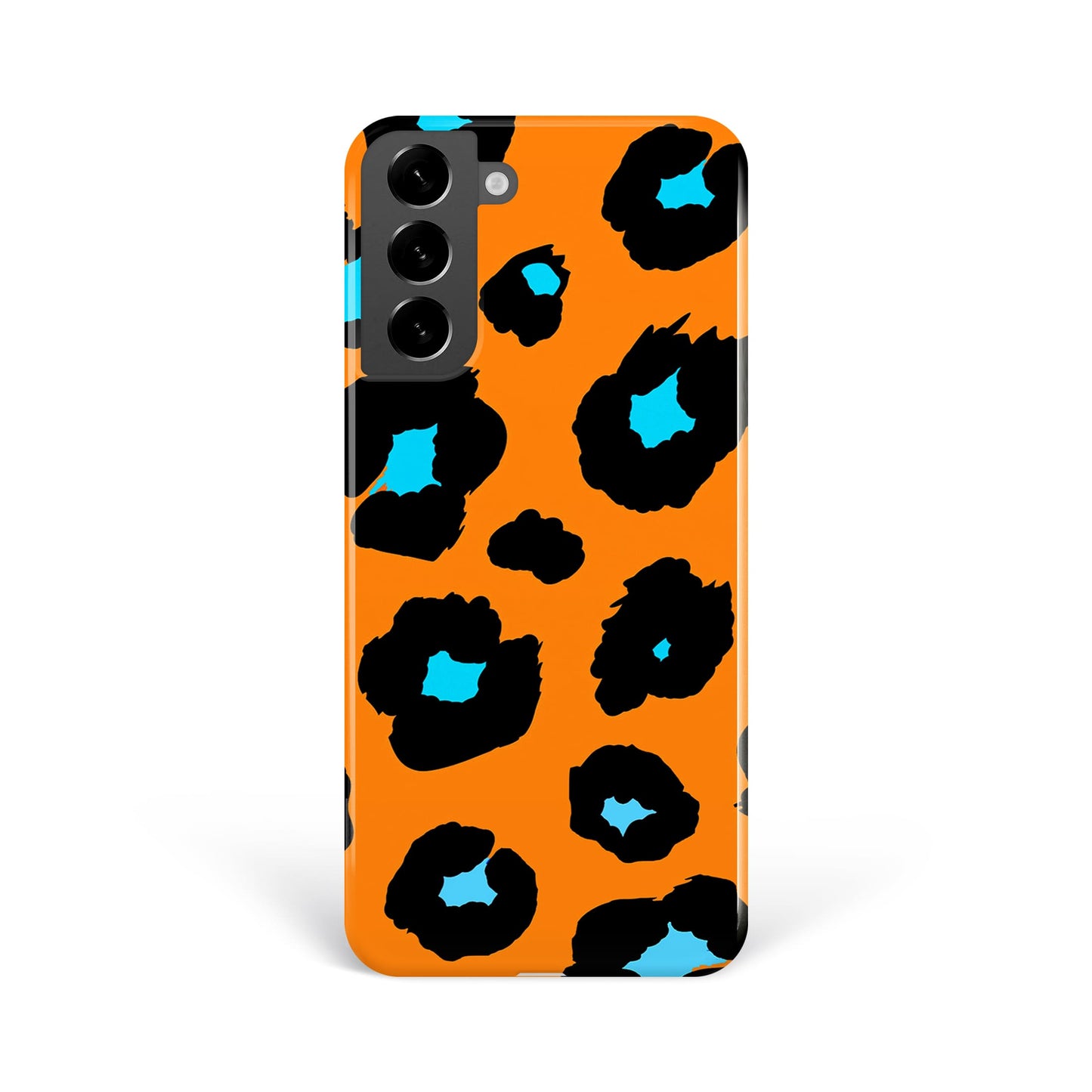 Orange and Blue Leopard Print Magsafe Case Phone Case