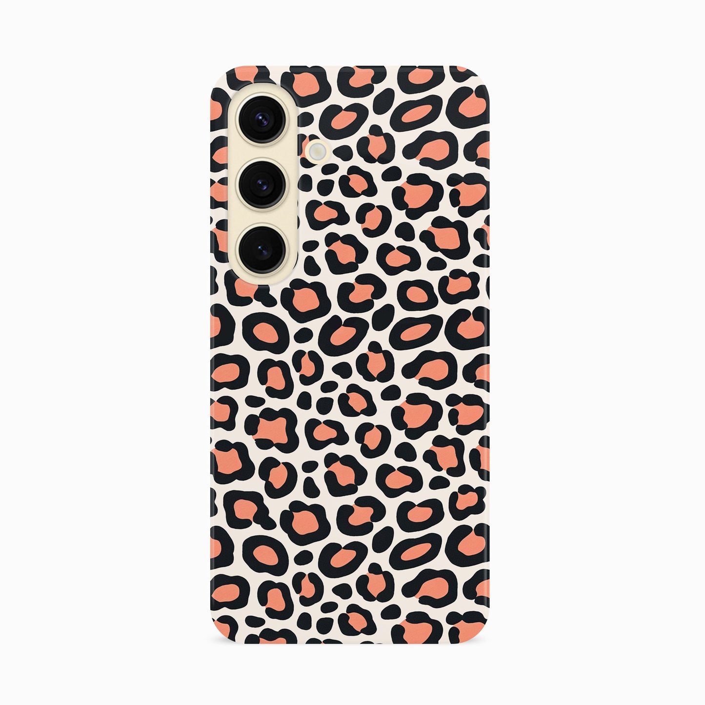 Orange Leopard Print Spots Case Phone Case