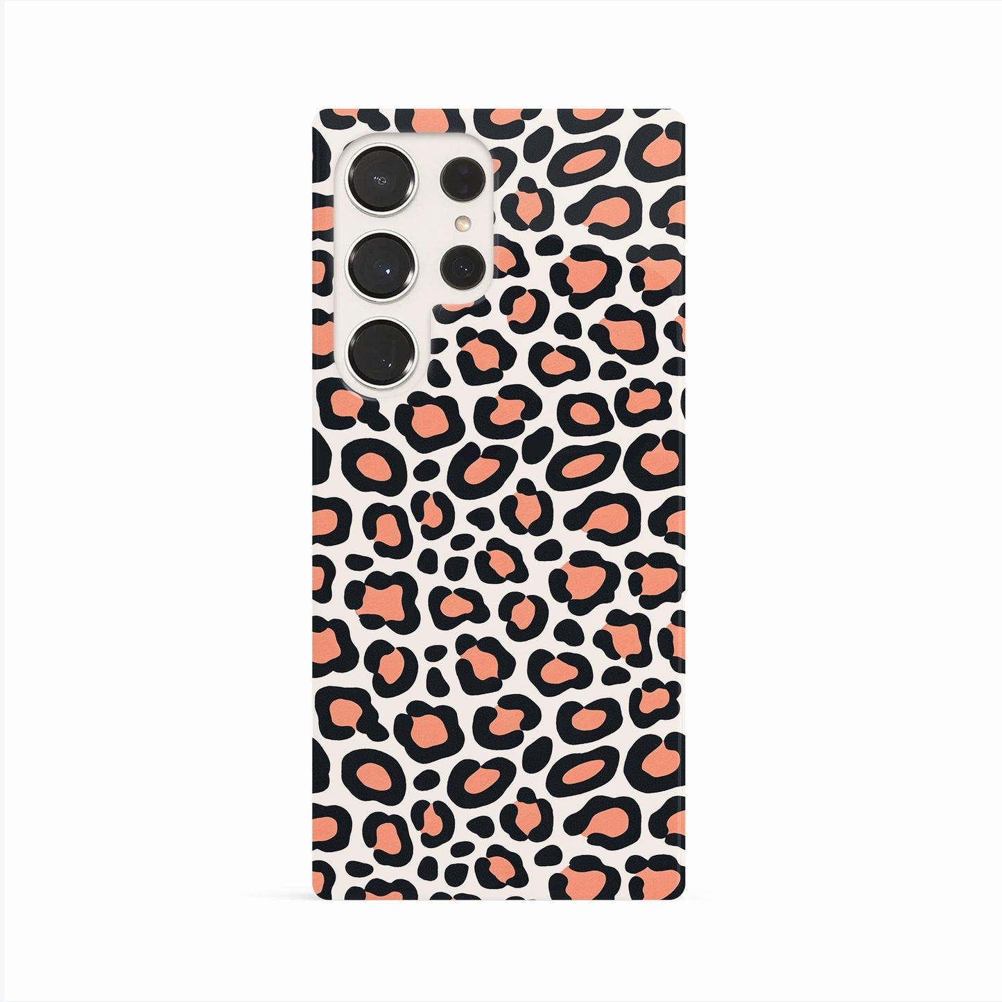 Orange Leopard Print Spots Case Phone Case