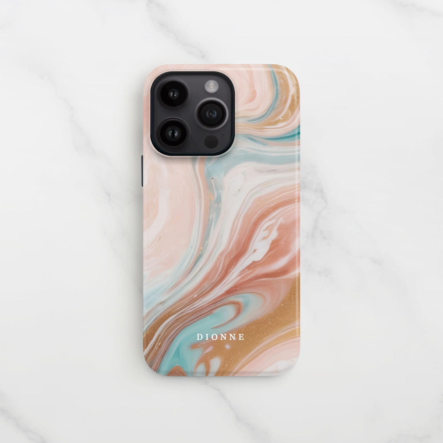 Peach Sands Marble Phone Case Phone Case