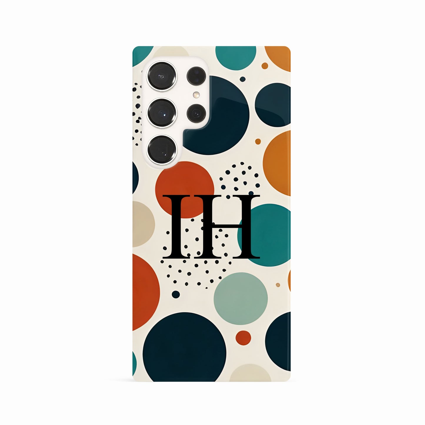 Personalised Abstract Dots Polka Phone Case Phone Case