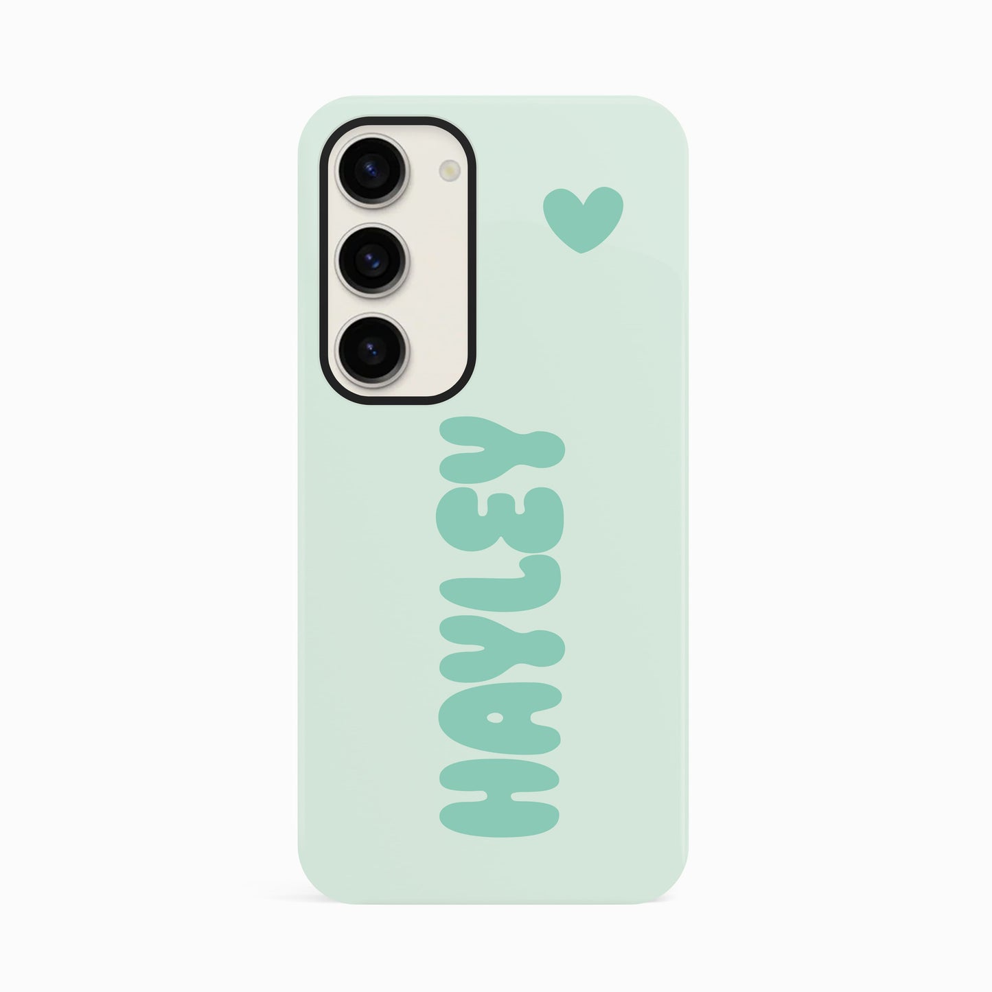 Blue Personalised Bubble Name Case Phone Case