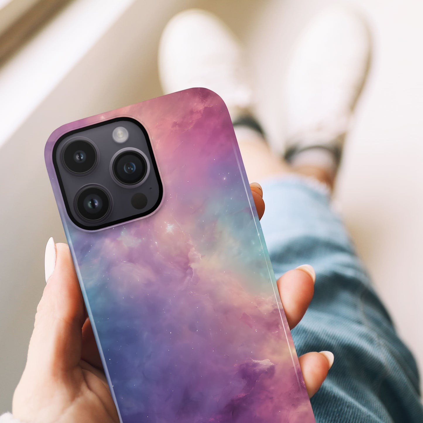 Pastel Space Print Phone Case  Phone Case