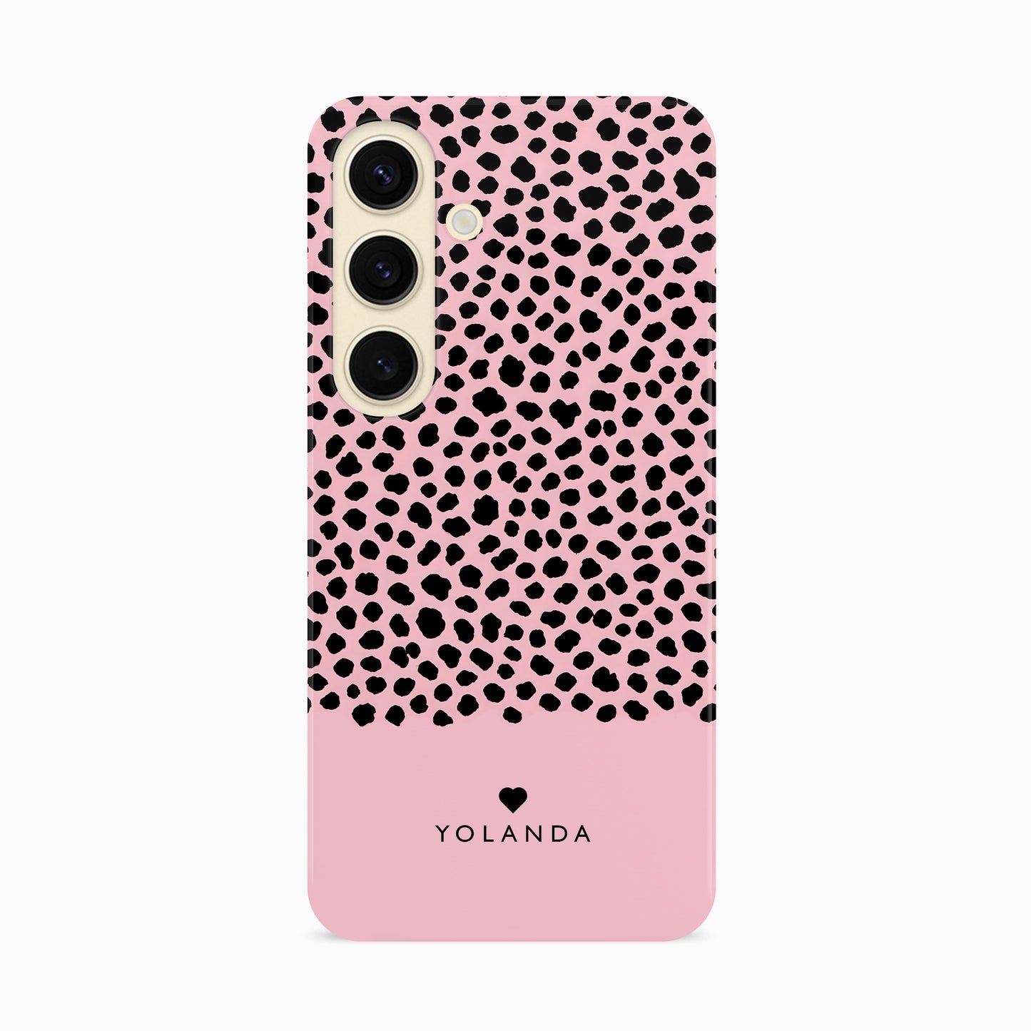 Personalised Pink Cheetah Print Case Phone Case