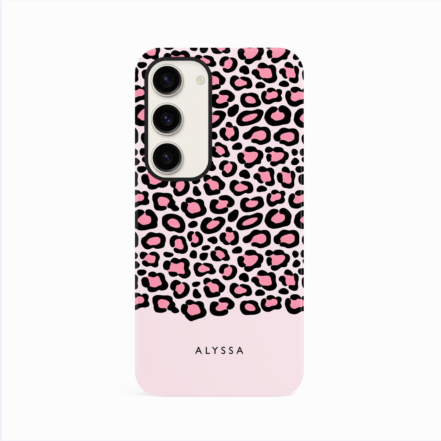 Personalised Pink Shades Leopard Print Case Phone Case