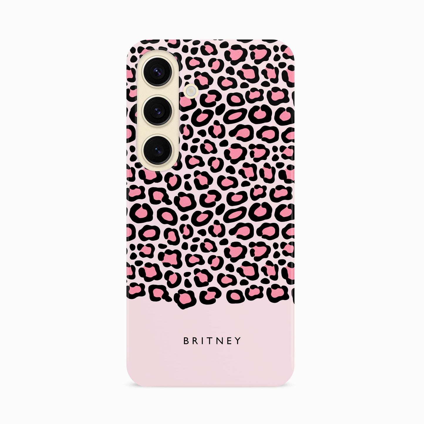 Personalised Pink Shades Leopard Print Case Phone Case