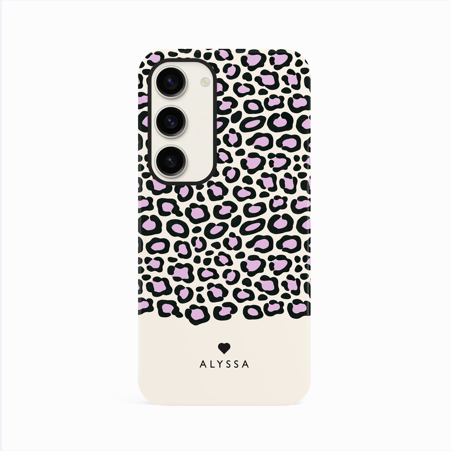 Personalised Purple Leopard Spot Print Case Phone Case