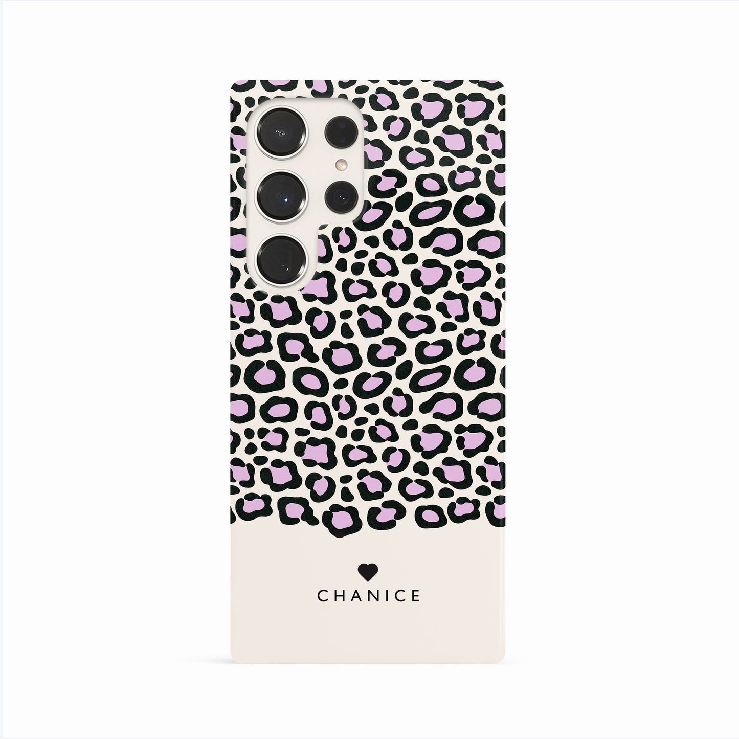 Personalised Purple Leopard Spot Print Case Phone Case