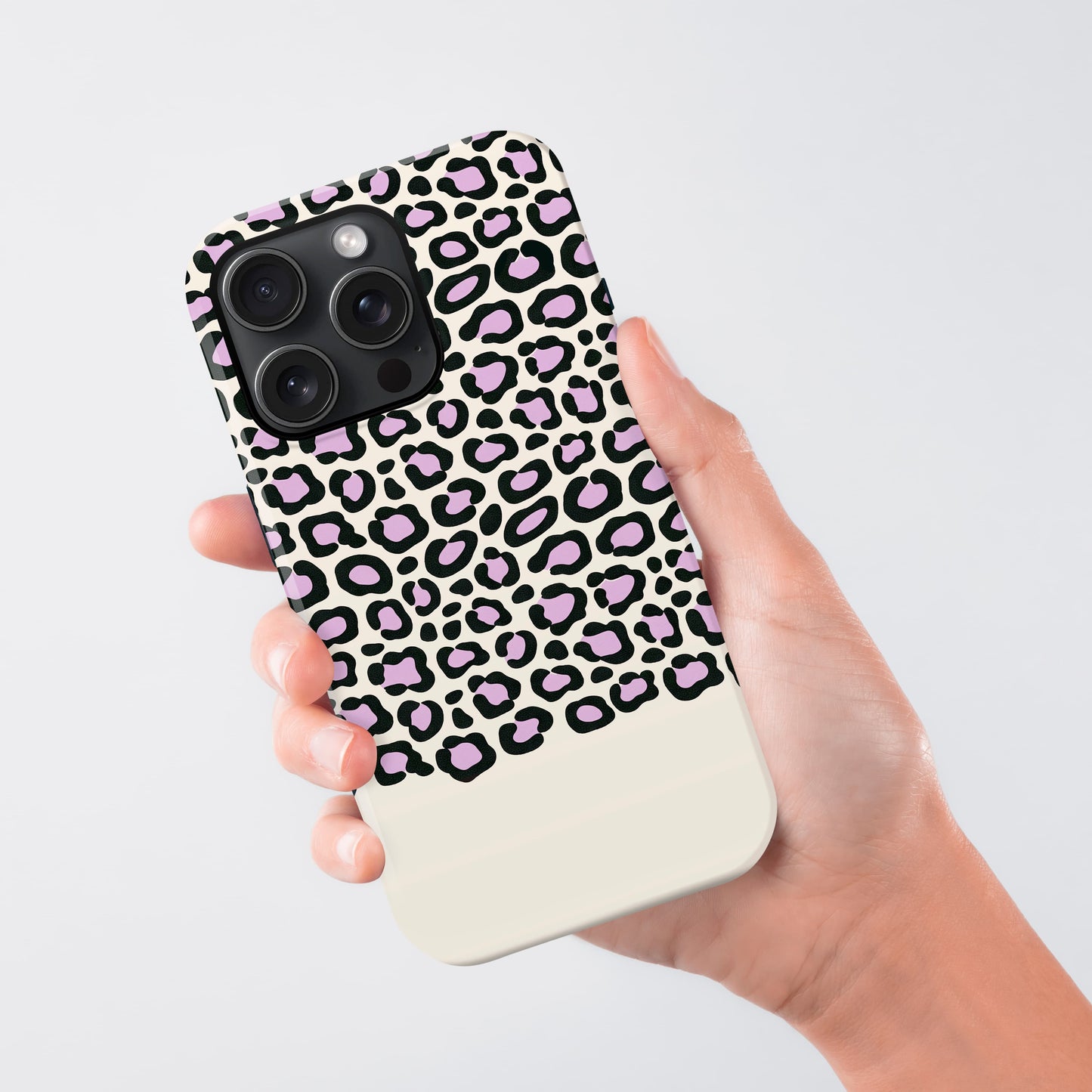 Personalised Purple Leopard Spot Print Case Phone Case