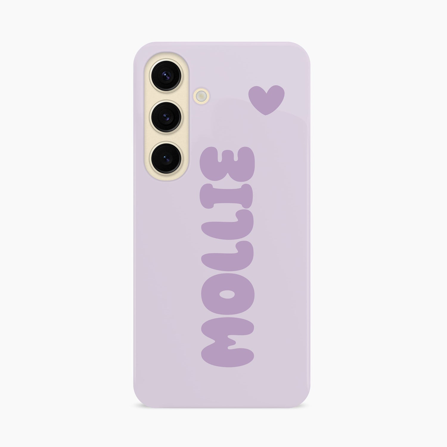 Purple Personalised Bubble Name Phone Case Phone Case
