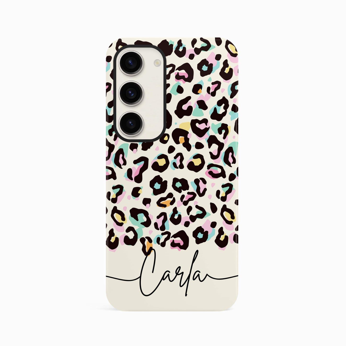 Custom Rainbow Spot Leopard Print Case Phone Case