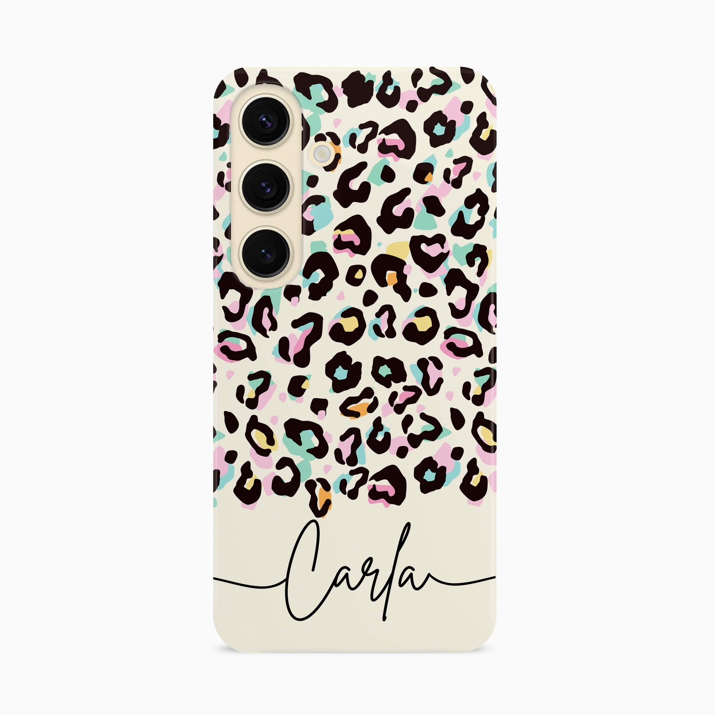 Custom Rainbow Spot Leopard Print Case Phone Case