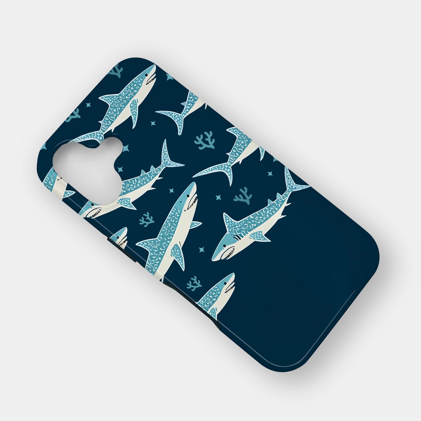 Personalised Shark Pattern Phone Case Phone Case
