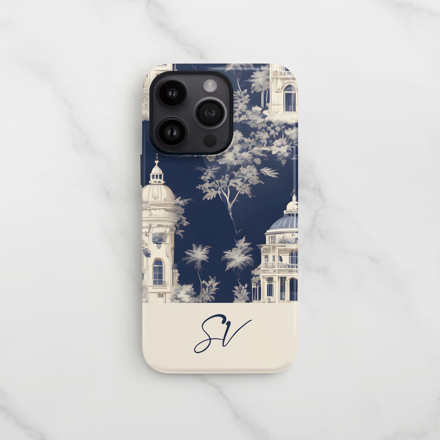 Personalised French Toile Phone Case Phone Case