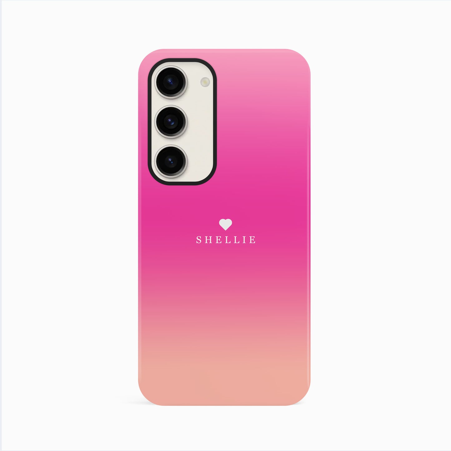 Personalised Pink Ombré Phone Case Phone Case
