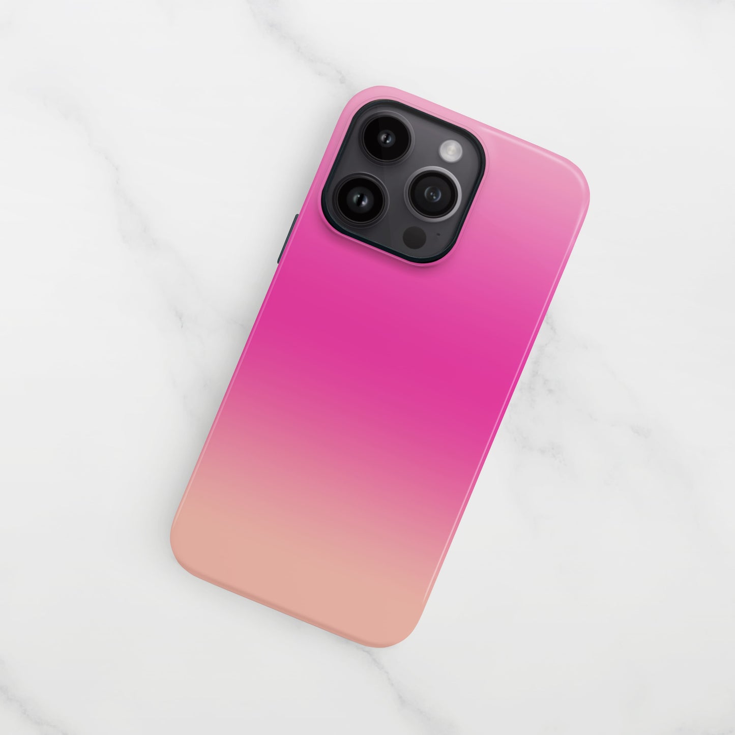 Personalised Pink Ombré Phone Case Phone Case