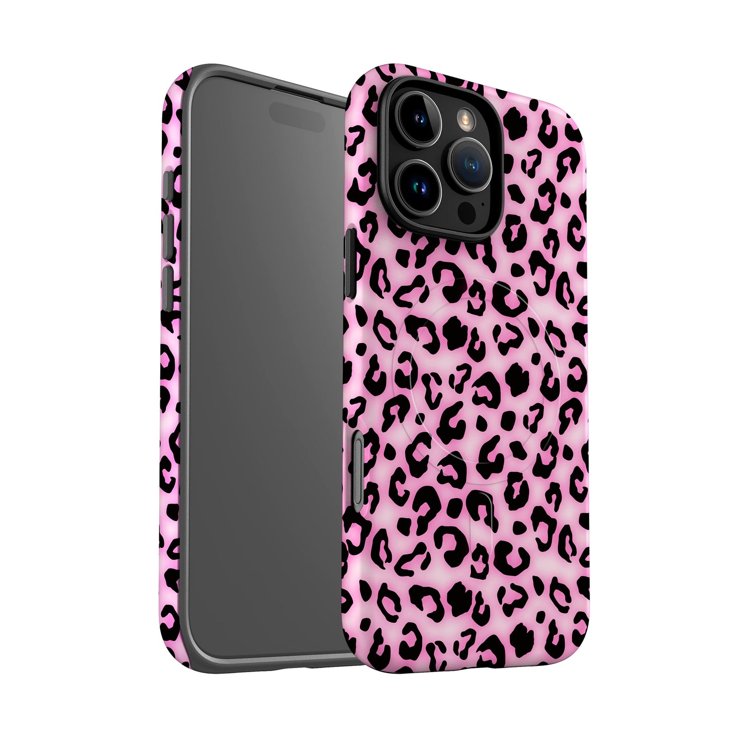 Pink Blush Leopard Print Magsafe Case Phone Case