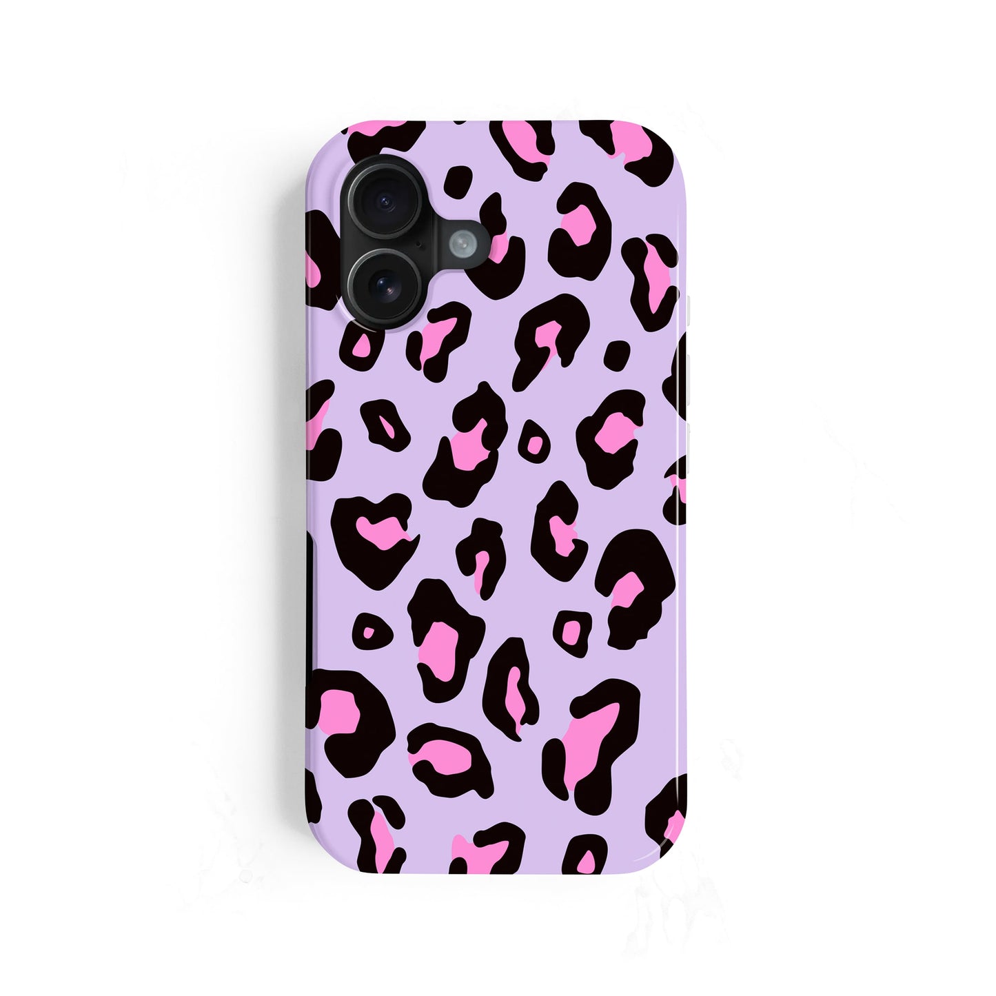 Purple Pink Candy Leopard Print Case Phone Case