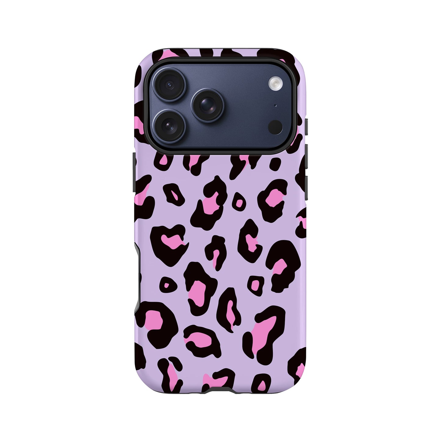 Purple Pink Candy Leopard Print Case iPhone 17 Pro Phone Case