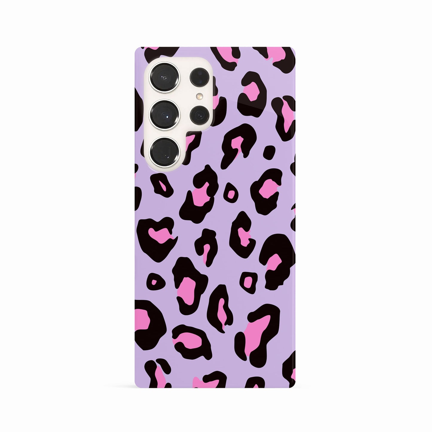 Purple Pink Candy Leopard Print Case Phone Case
