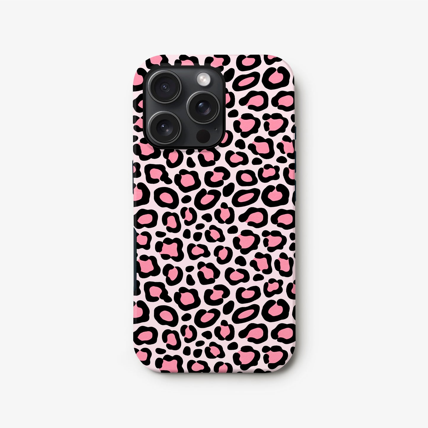 Pink Shades Leopard Print Case iPhone 16 Phone Case