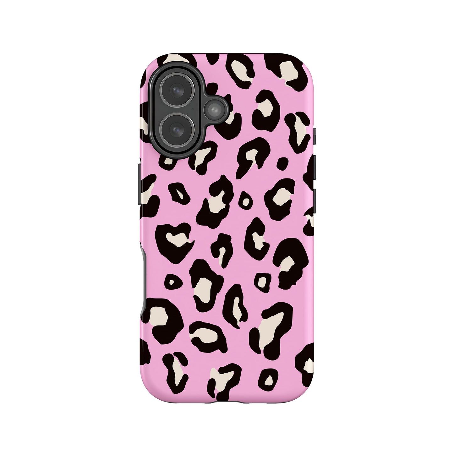 Pink Vibes Leopard Print Case iPhone 17 Phone Case