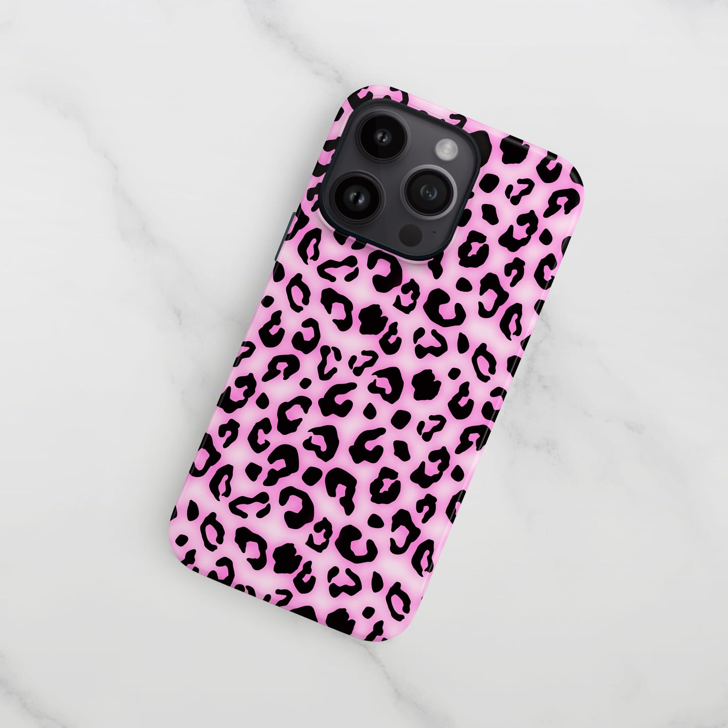 Pink Blush Leopard Print Phone Case Phone Case