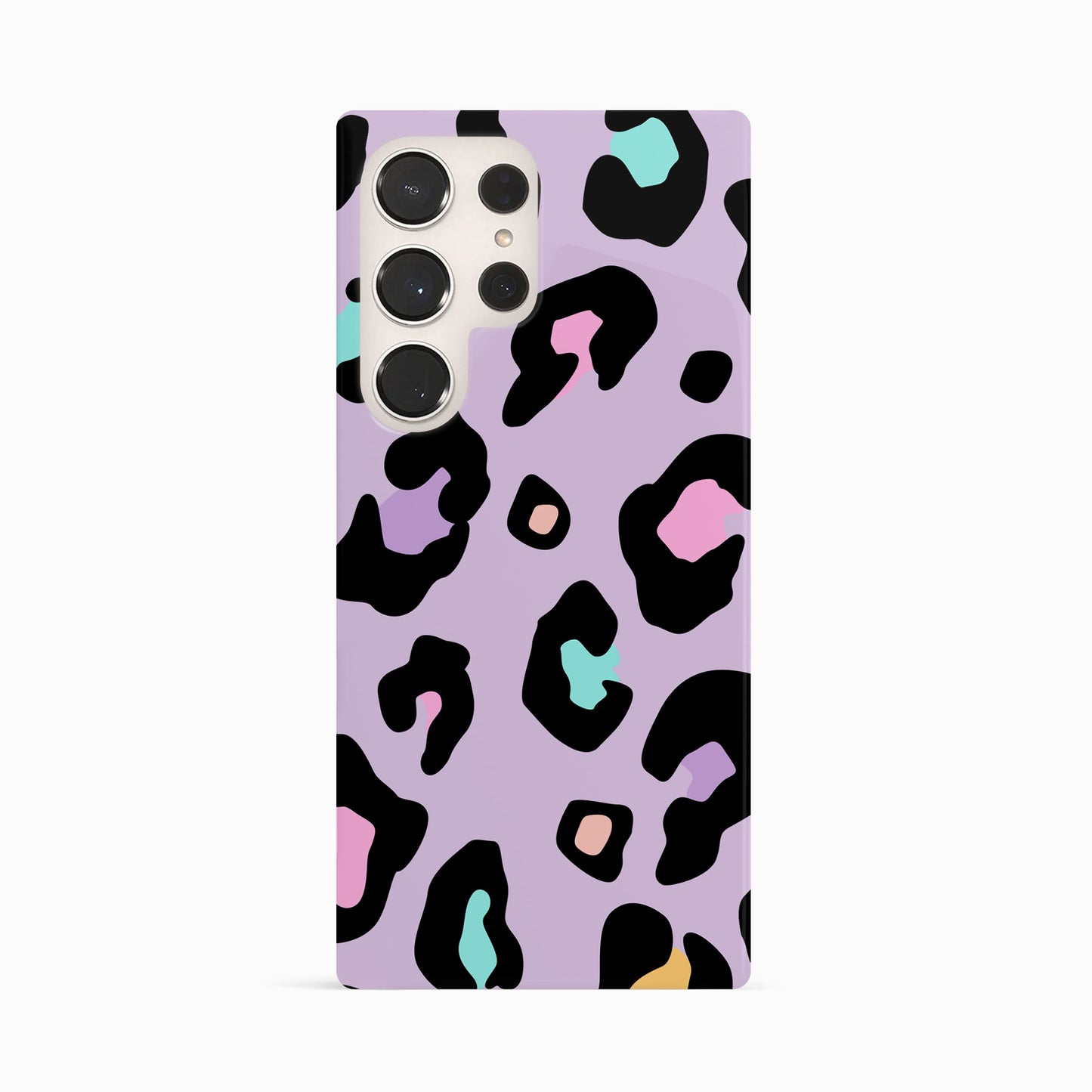 Purple Multicolour Leopard Print Phone Case Phone Case