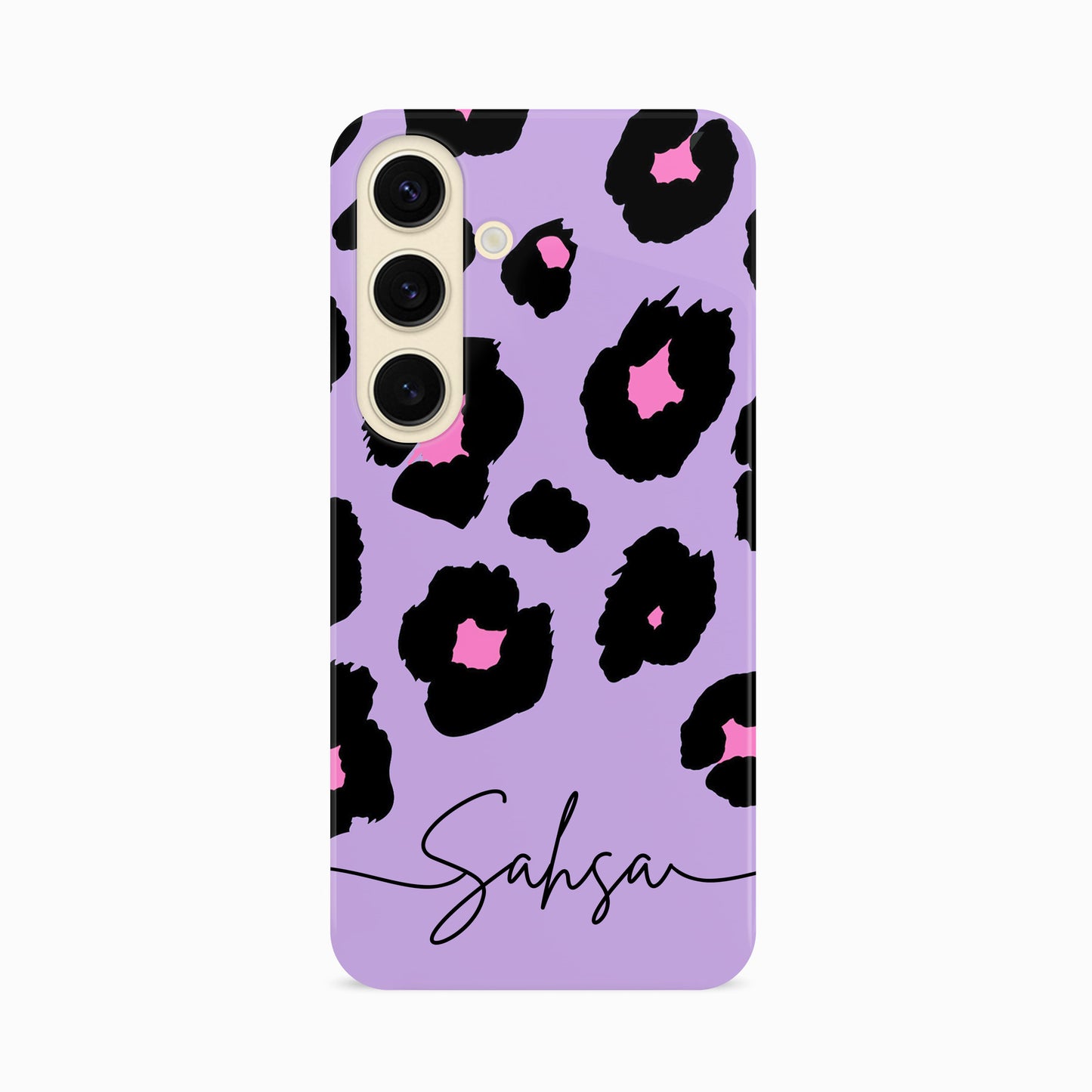 Purple Personalised Leopard Print Phone Case Phone Case