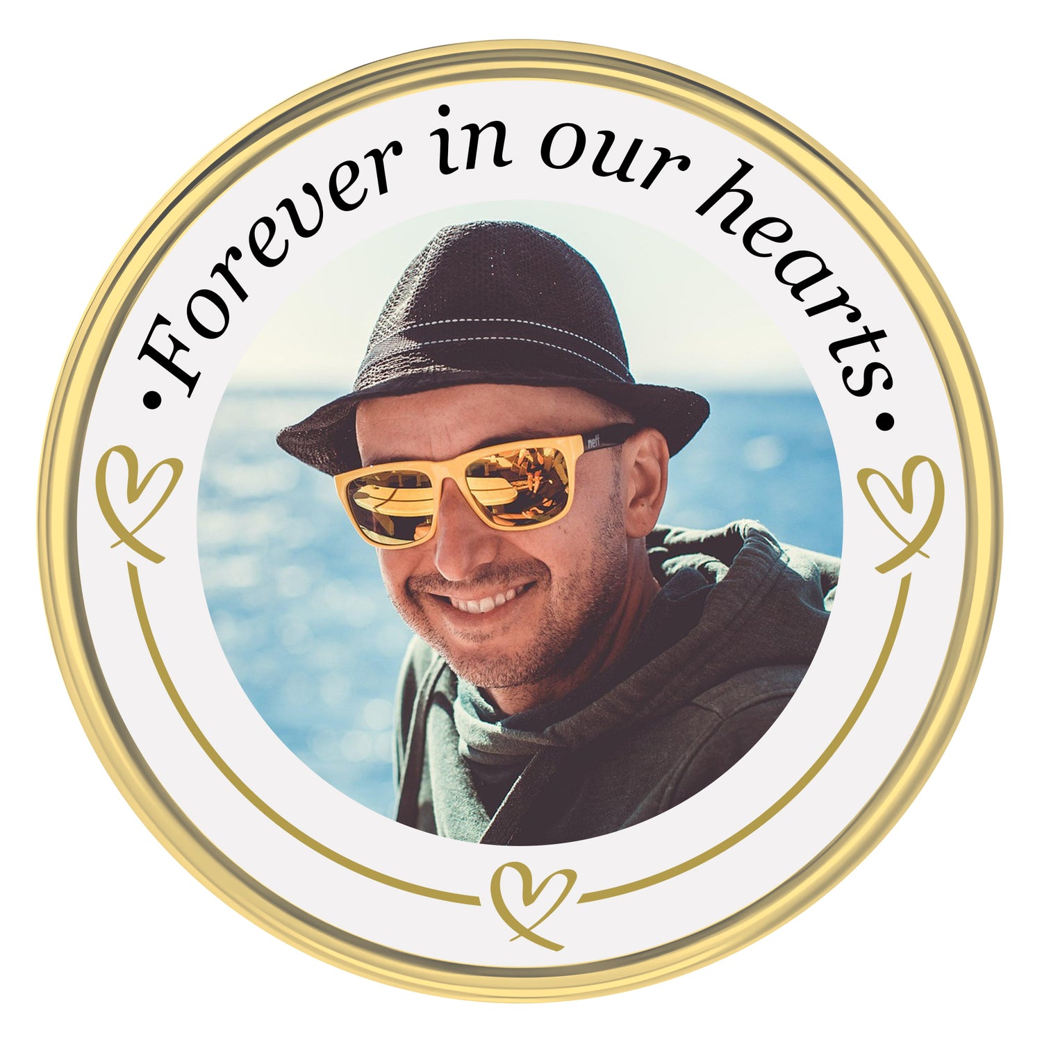 Custom Photo Memorial Remembrance Pin Badge Pin Badge