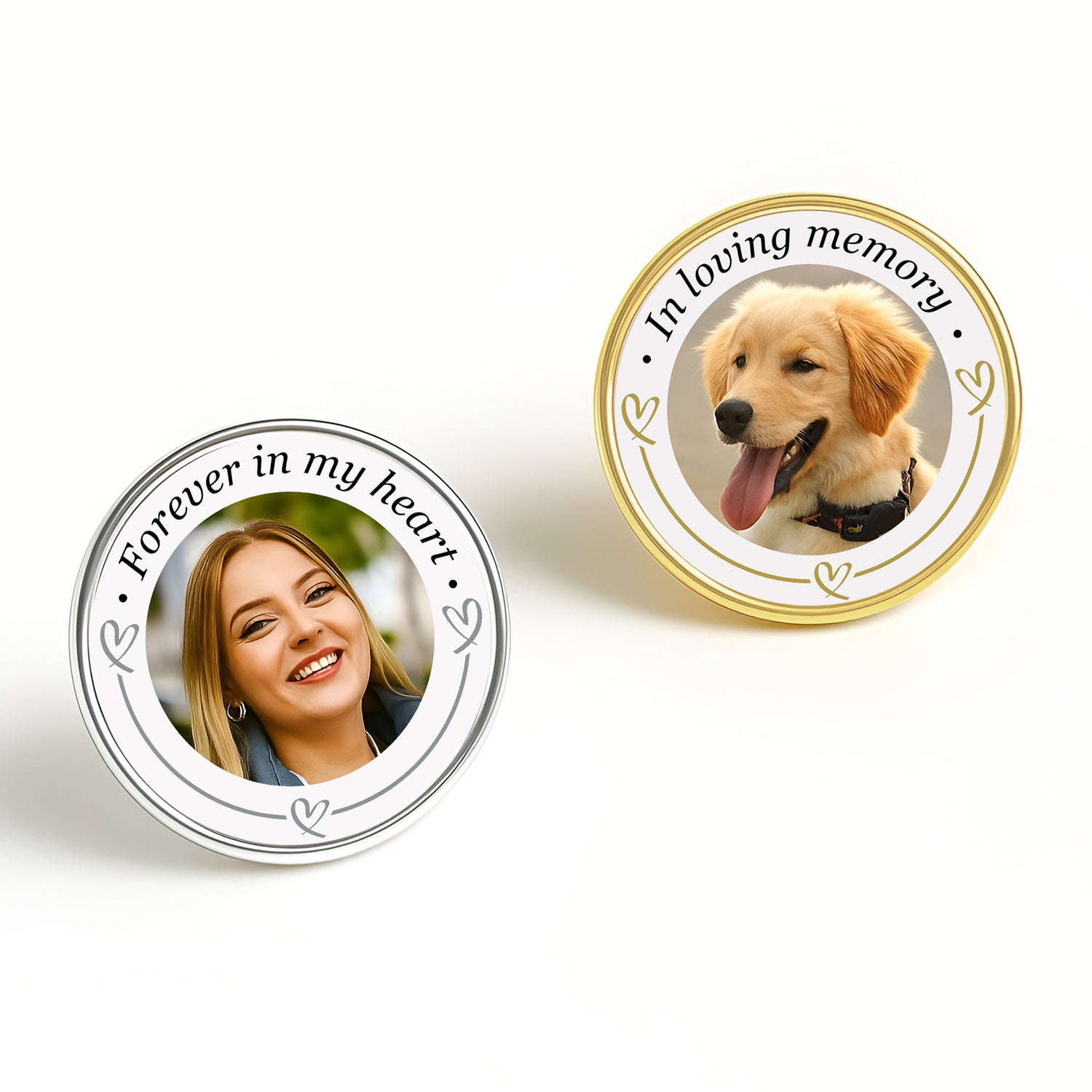 Custom Photo Memorial Remembrance Pin Badge Pin Badge
