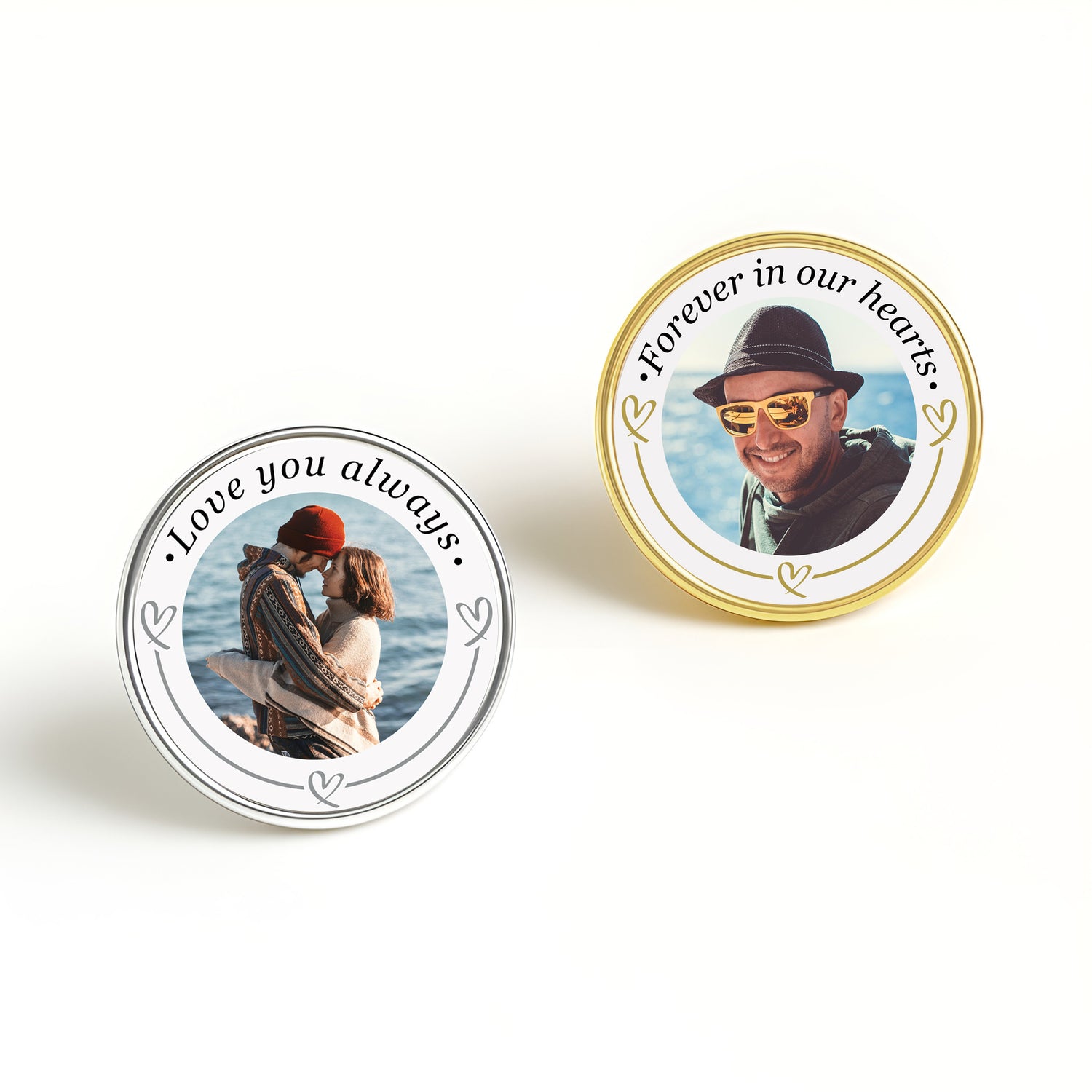 Custom Photo Memorial Remembrance Pin Badge Pin Badge