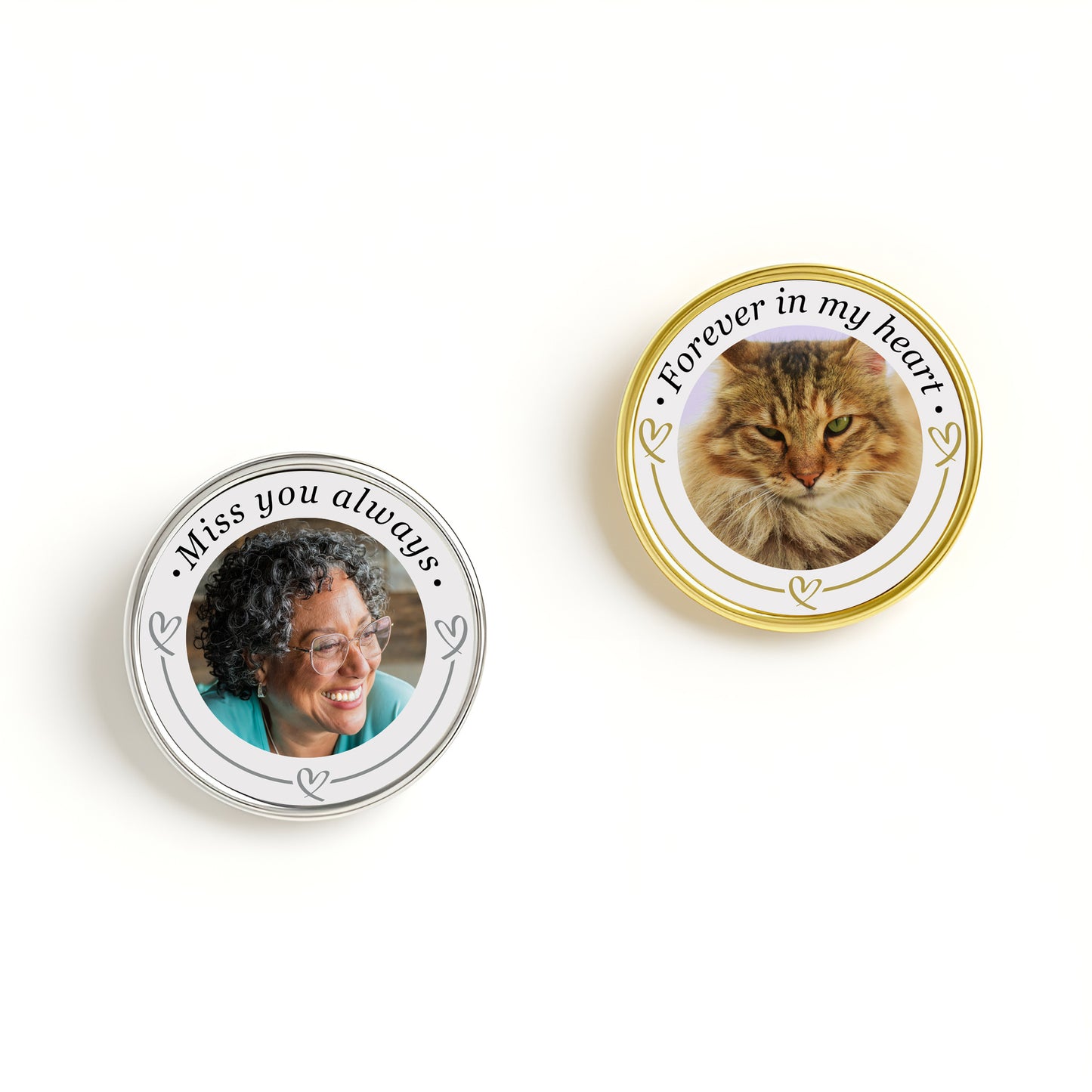 Custom Photo Memorial Remembrance Pin Badge Pin Badge
