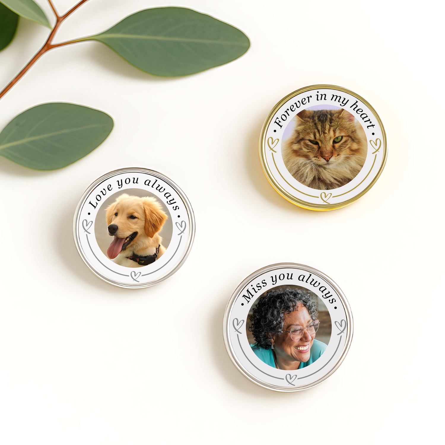 Custom Photo Memorial Remembrance Pin Badge Pin Badge