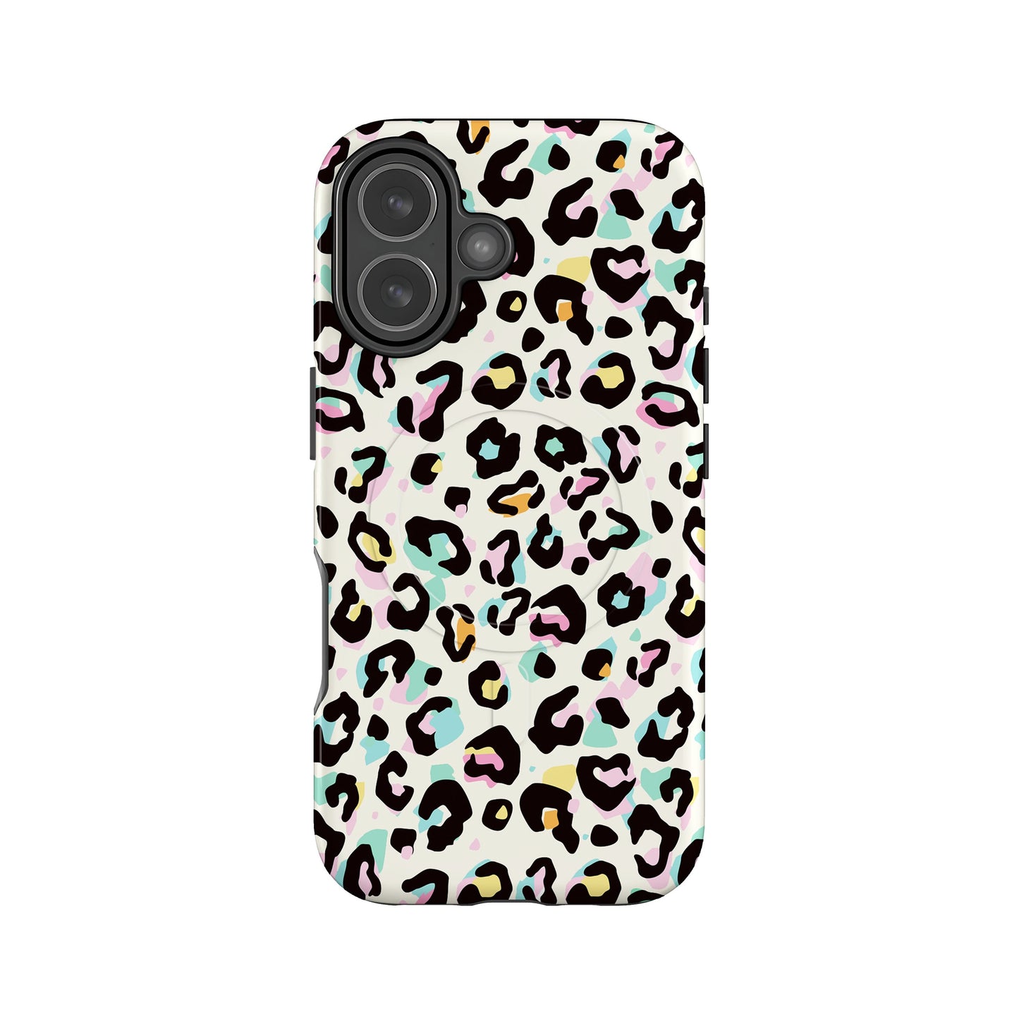 Confetti Leopard Print Magsafe Case iPhone 17 Phone Case