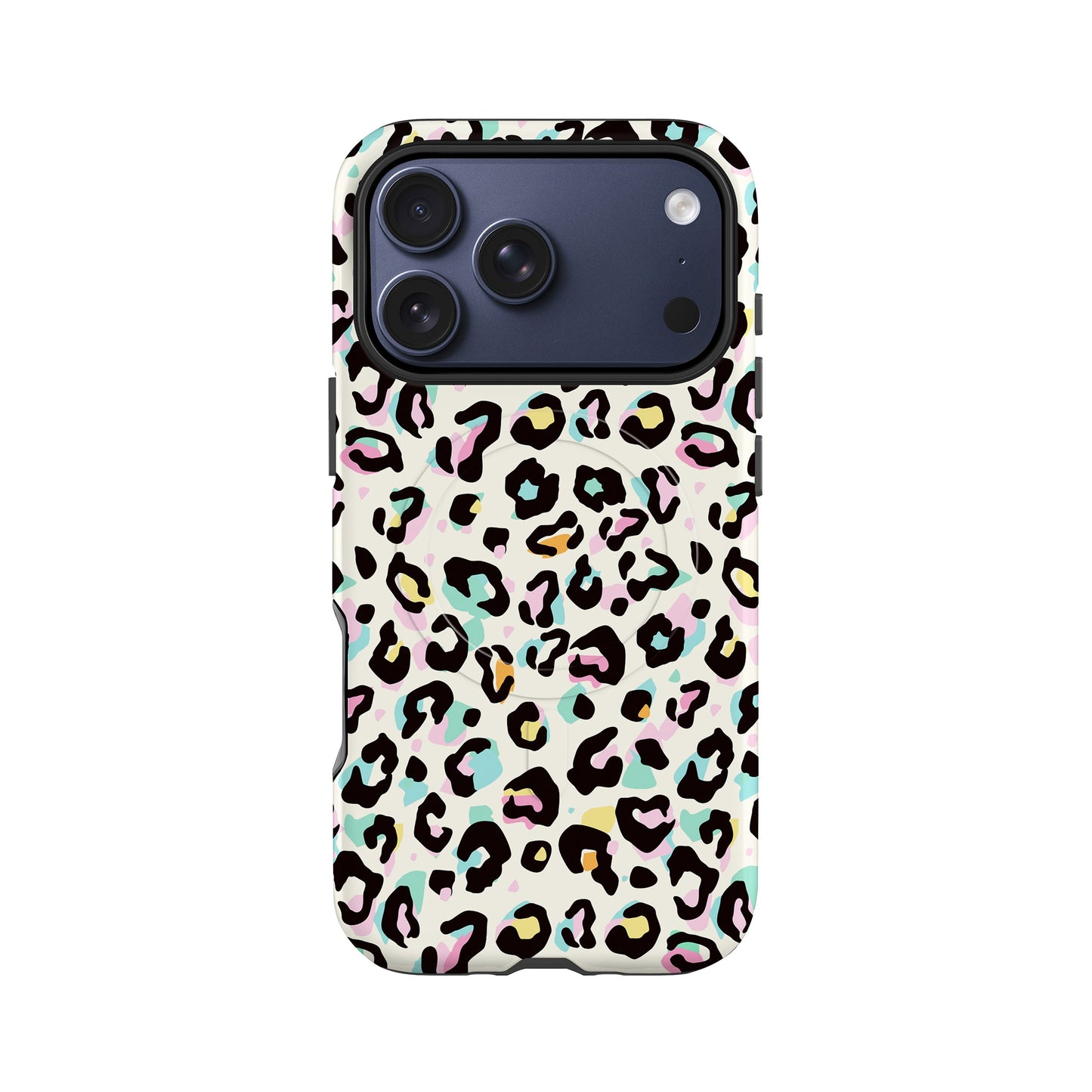 Confetti Leopard Print Magsafe Case iPhone 17 Pro Phone Case