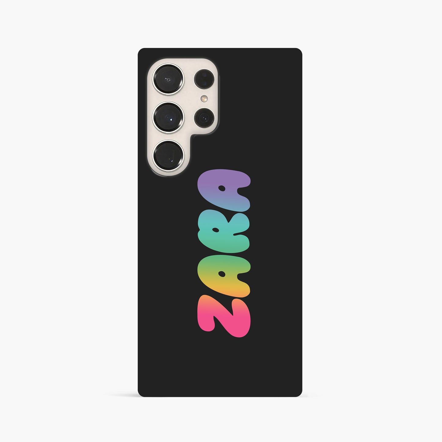Custom Rainbow Bubble Name Case Phone Case