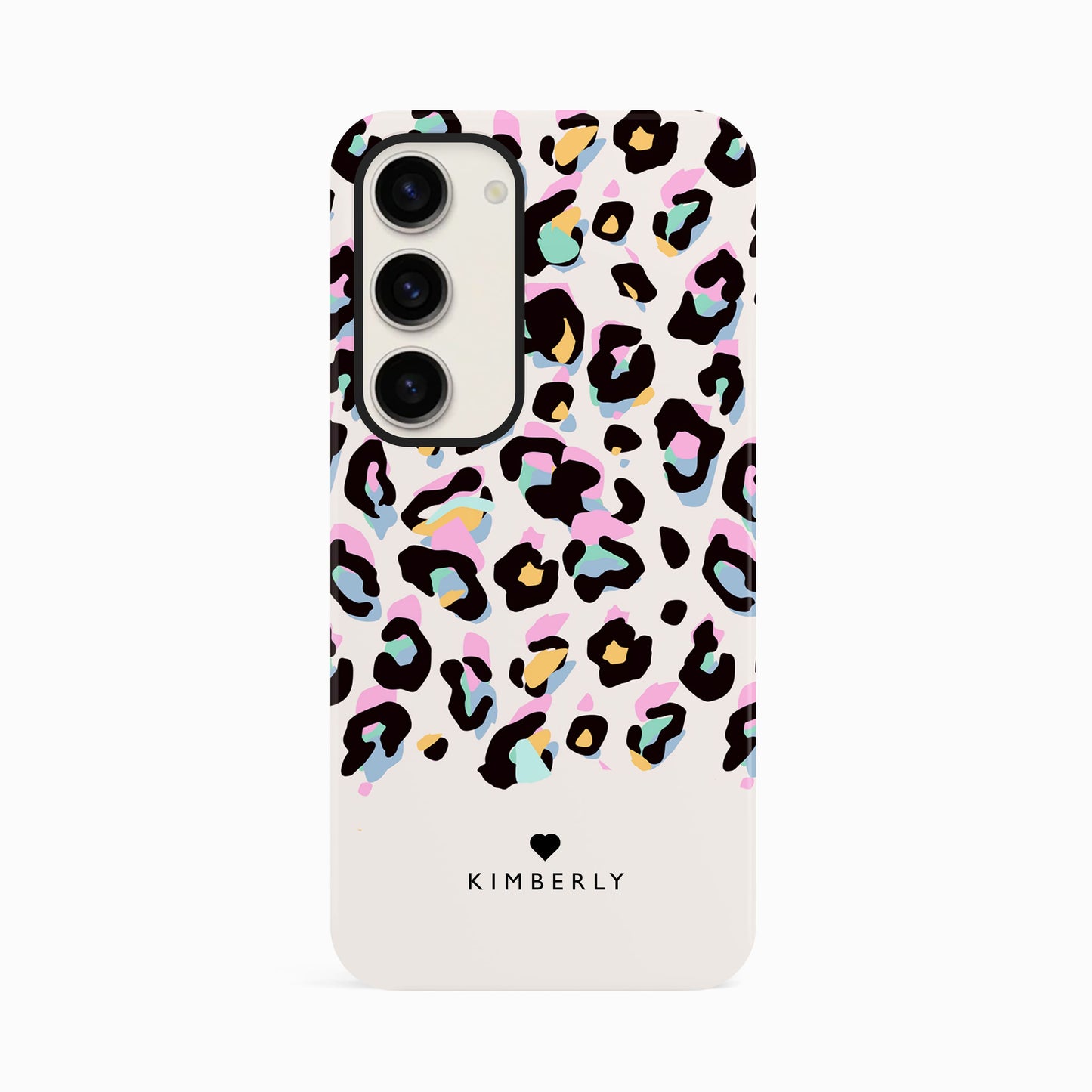 Custom Rainbow Leopard Print Phone Case Phone Case